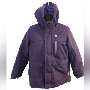 [Liquid] Plum Purple Ski/Snowboard Winter Insulted Jacket Girls LG 10-12